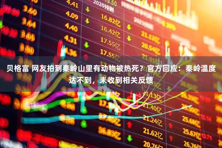 贝格富 网友拍到秦岭山里有动物被热死？官方回应：秦岭温度达不到，未收到相关反馈